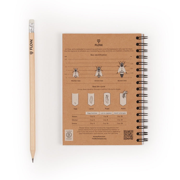 Flow Beekeeping Log Book