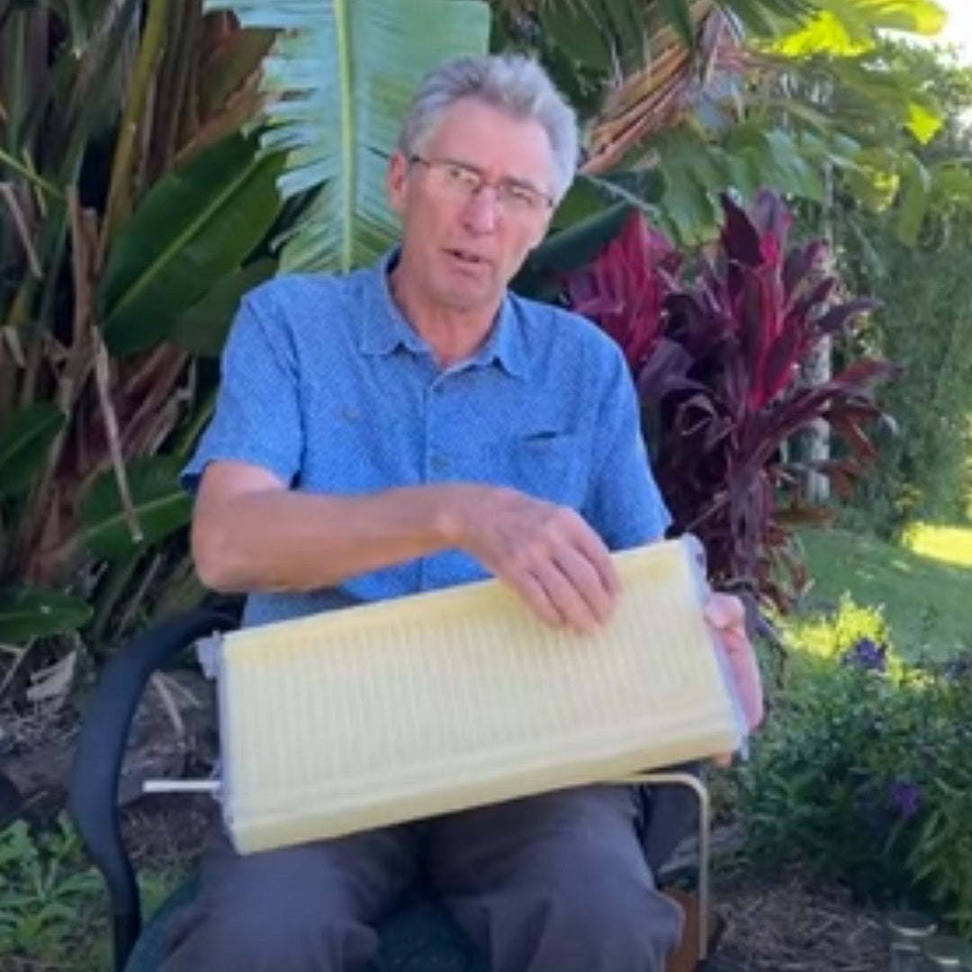 Harvest with Stu and the Flow Frame design