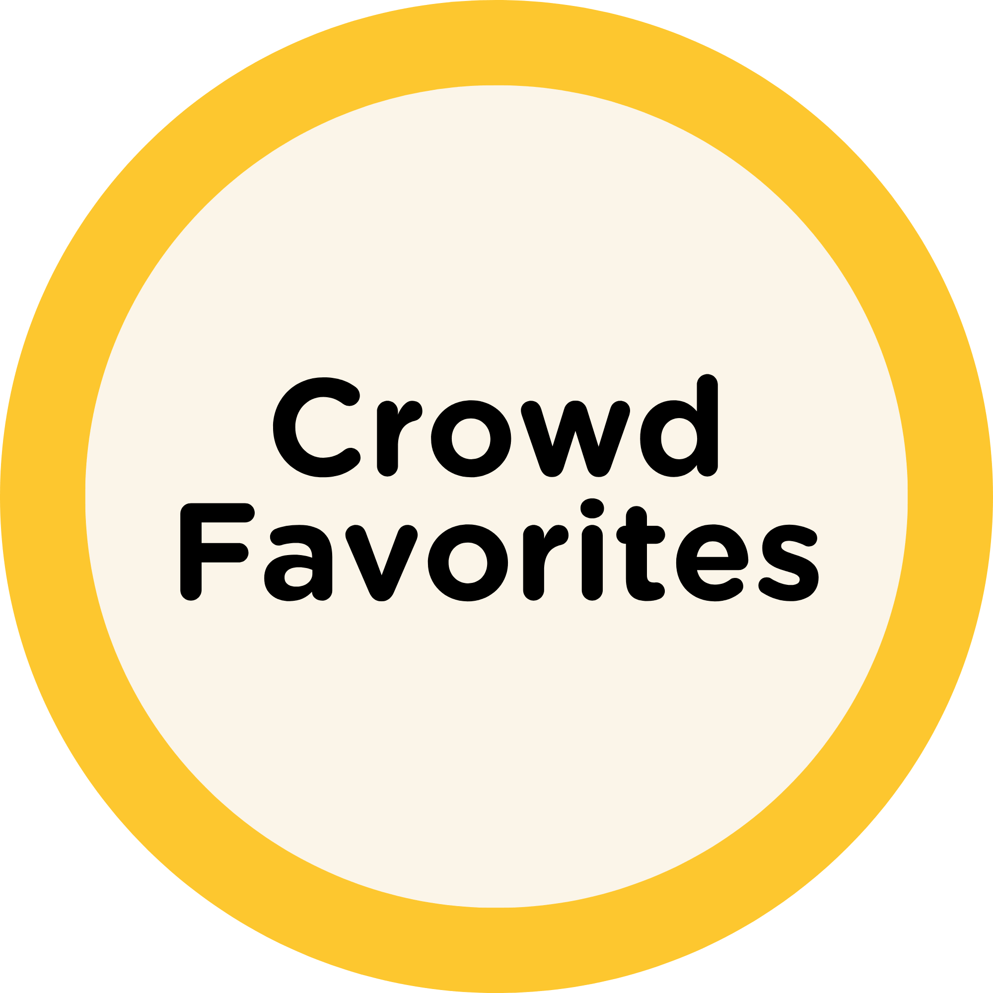 Crowd Favourites