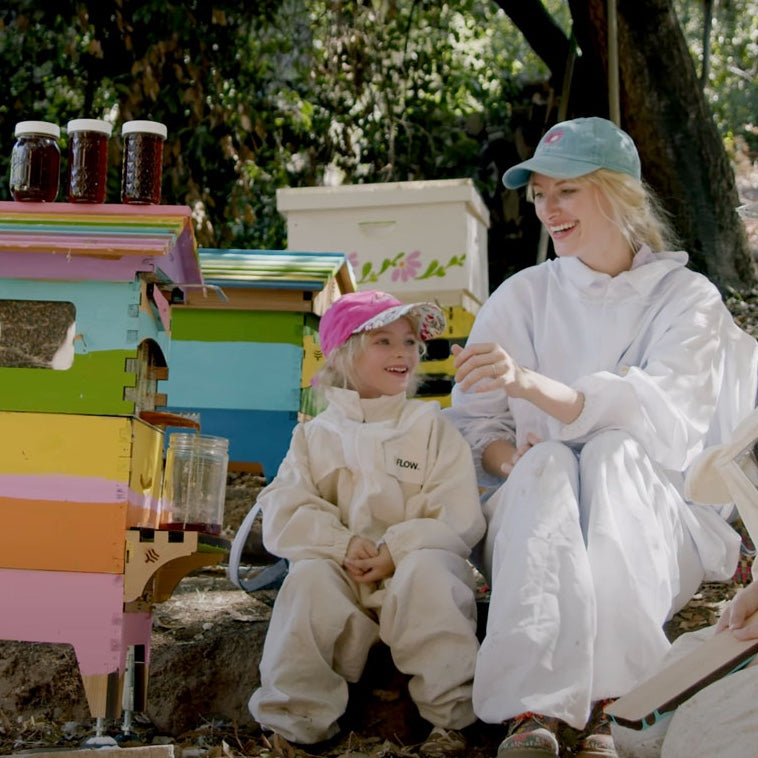 She thinks every bee is a queen!