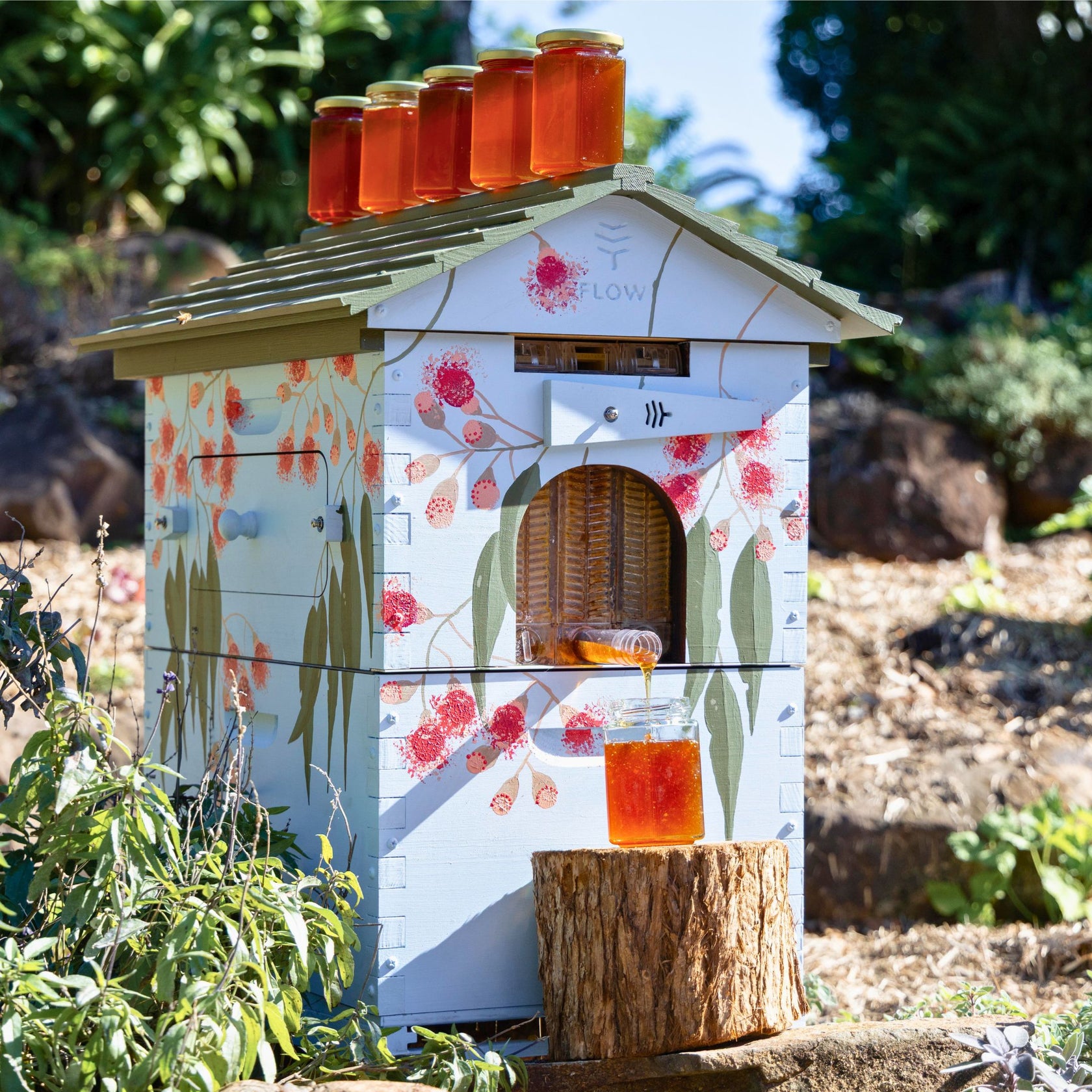 Flow Hive Hybrid | Harvest Honeycomb & Fresh Honey Direct - Flow Hive US