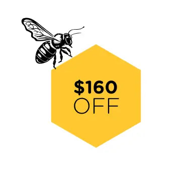 A sweet $160 saving!