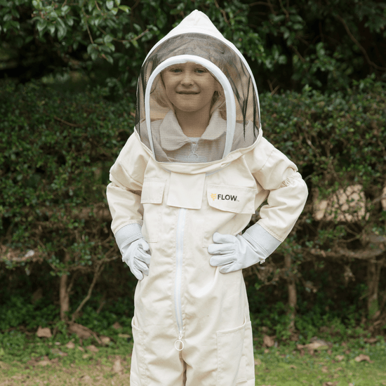 Flow Bee Suit – Organic Cotton – Child l Flow Hive - Flow Hive US